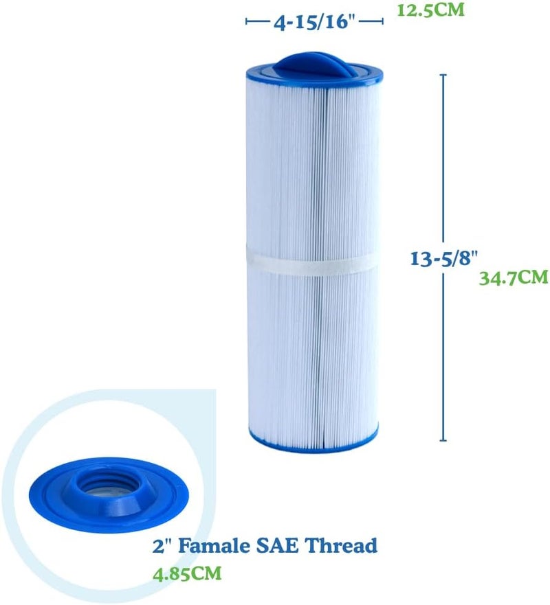 Malaka Spa Replacement Filter FD2007 Compatible with PWW50L 4CH-949 FC-0172, Hot Tub Replacement Filter Cartridge, 2-Pack - Image 2