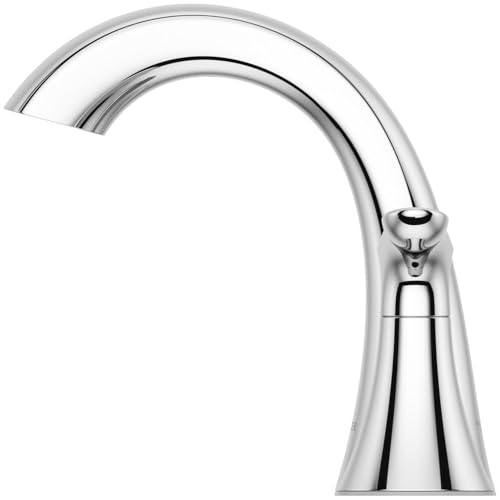 Pfister Weller Bathroom Sink Faucet, 8-Inch Widespread, 2-Handle, 3-Hole, Polished Chrome Finish, LG49WR0C - Image 3