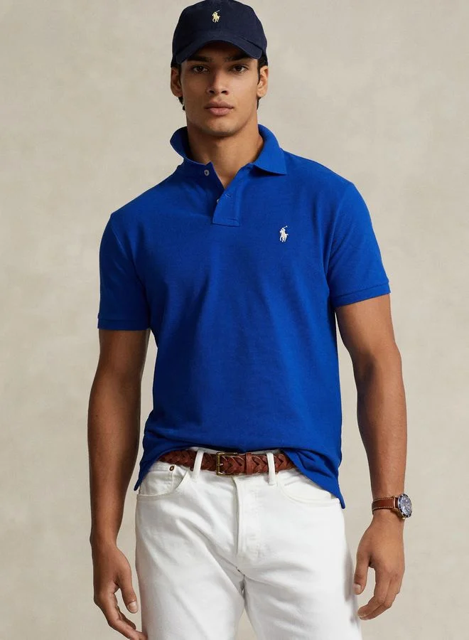 POLO RALPH LAUREN Custom Slim Fit Mesh Polo Shirt
