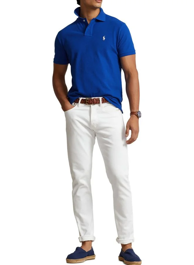 POLO RALPH LAUREN Custom Slim Fit Mesh Polo Shirt