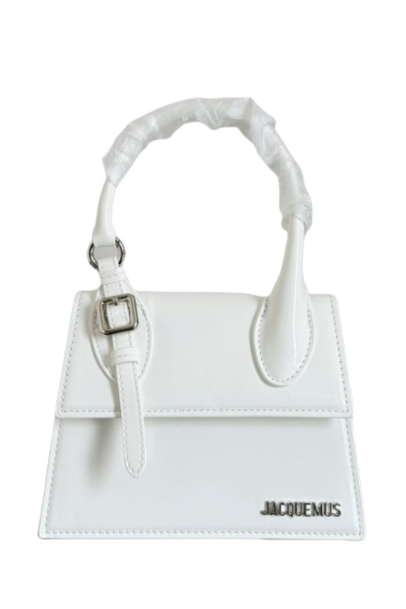 JACQUEMUS Le Chiquito Moyen Patent Leather Bag