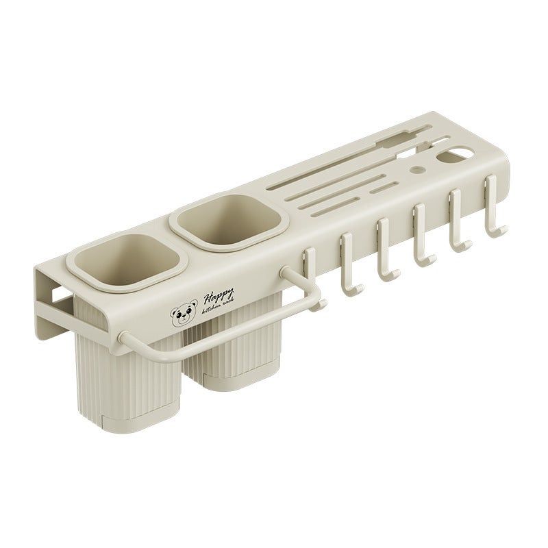 Wall-Mounted Chopstick Holder and Knife Rack - Image 5