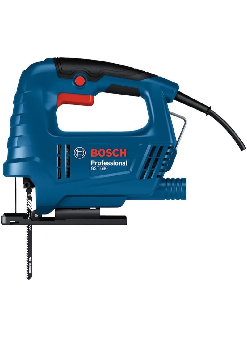 بوش منشار أركت كهربائي احترافي GST 680 بروفيشنال 500 واط – سرعة متغيرة لقص الخشب والمعادن بدقة عالية - Image 2