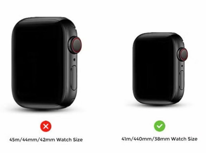 Watch Nylon Loop Band Compatible with Apple Watch 38mm 40mm 41mm, Soft Woven Sport Strap, Adjustable Replacement Wristband for Apple Watch Series 1-9/SE - Black - Image 4