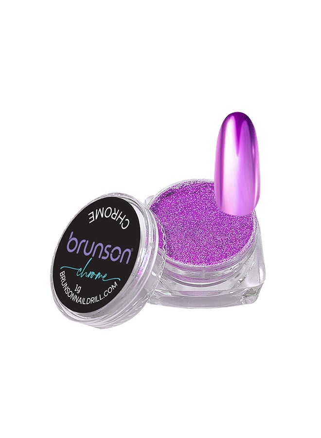 brunson Chrome Mirror Metallic Holographic Effect Art Decoration Manicure Pigment Nail Powder JMC-06