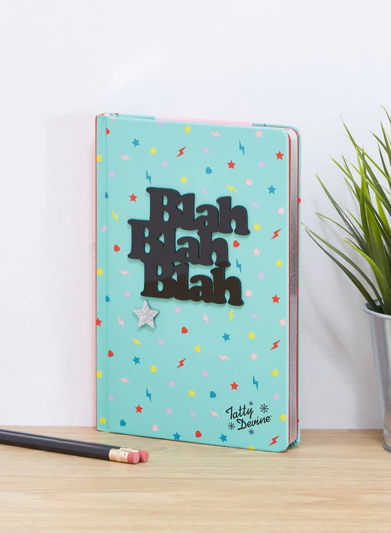 Tatty Devine A5 Blah Blah Blah Notebook