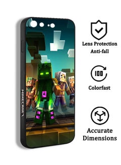 Phone Case Cover For Apple iPhone 8 Plus Game Minecraft Pixel Art Characters MMD10