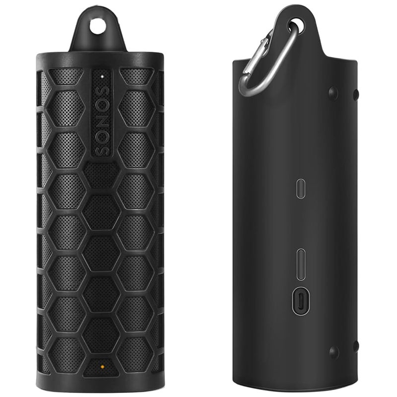 Silicone Speaker Case: Precision-Fit Shockproof Protection, Premium Durable Silicone Material - Built-In Climbing Buckle For Portability, Wireless Speaker Cover For Outdoor Travel, Daily Commutes And - Image 1