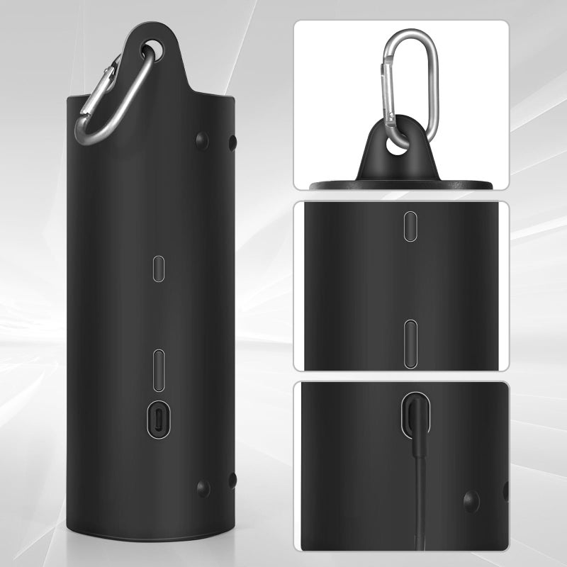 Silicone Speaker Case: Precision-Fit Shockproof Protection, Premium Durable Silicone Material - Built-In Climbing Buckle For Portability, Wireless Speaker Cover For Outdoor Travel, Daily Commutes And - Image 2