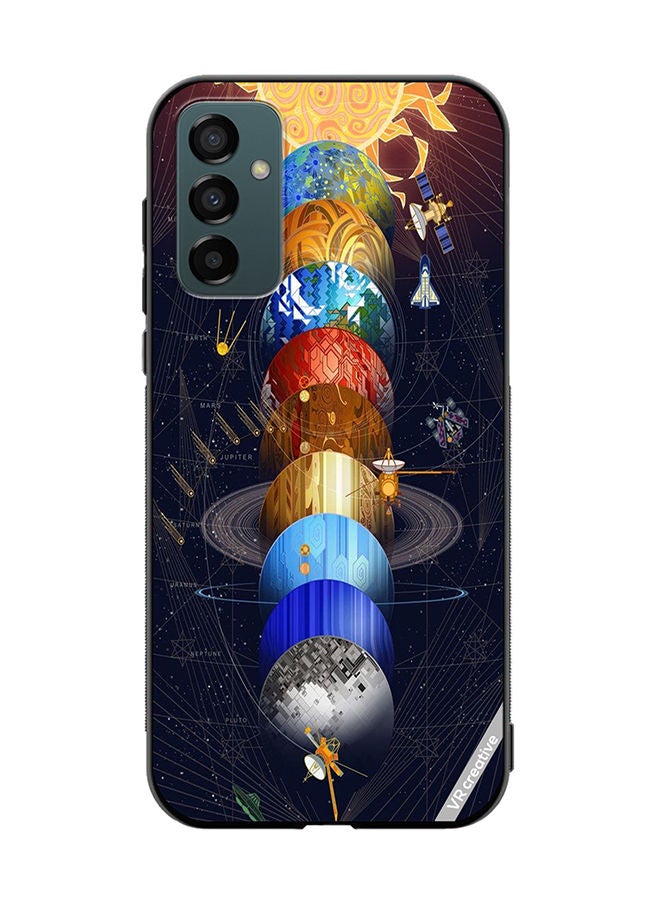 VR CREATIVE Protective Case Cover For Samsung Galaxy F23 Earth Design Multicolour - Image 1