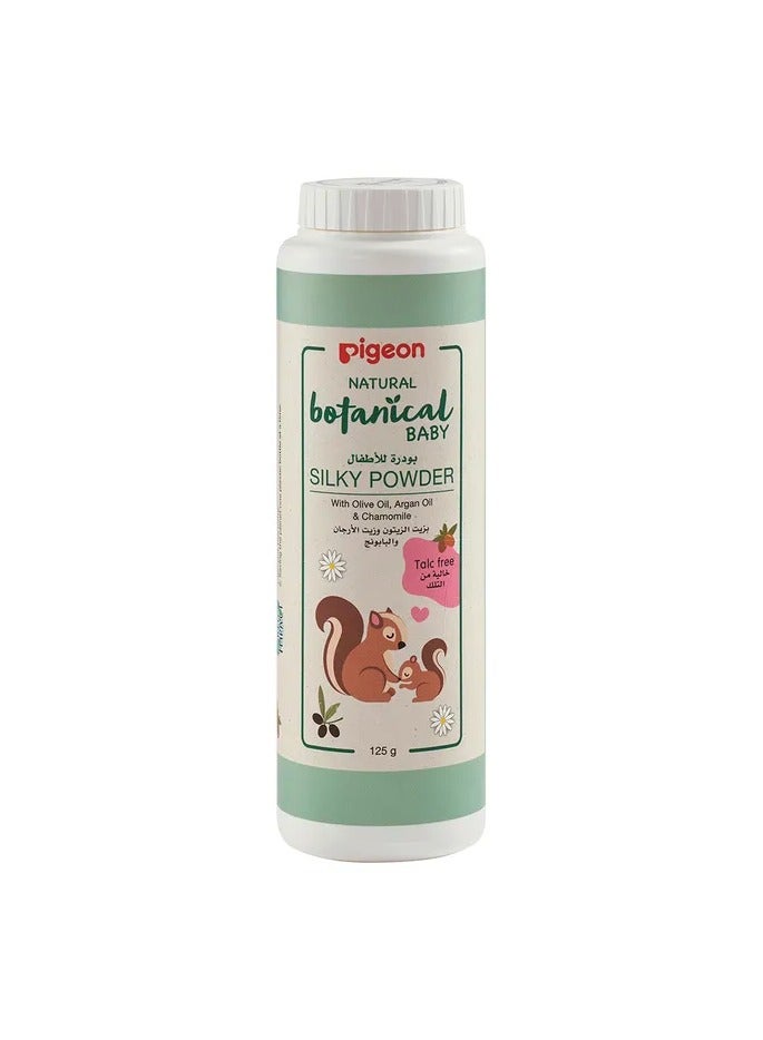 pigeon Botanical Baby Powder With Olive Oil, Argan 125 Grams 