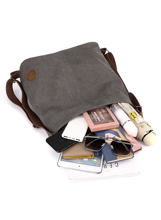 high capacity Casual Canvas Bag Canvas，Large capacity Shoulder Bag Handbag，Shoulder Bag Large Capacity Portable Tote Bag - Image 3