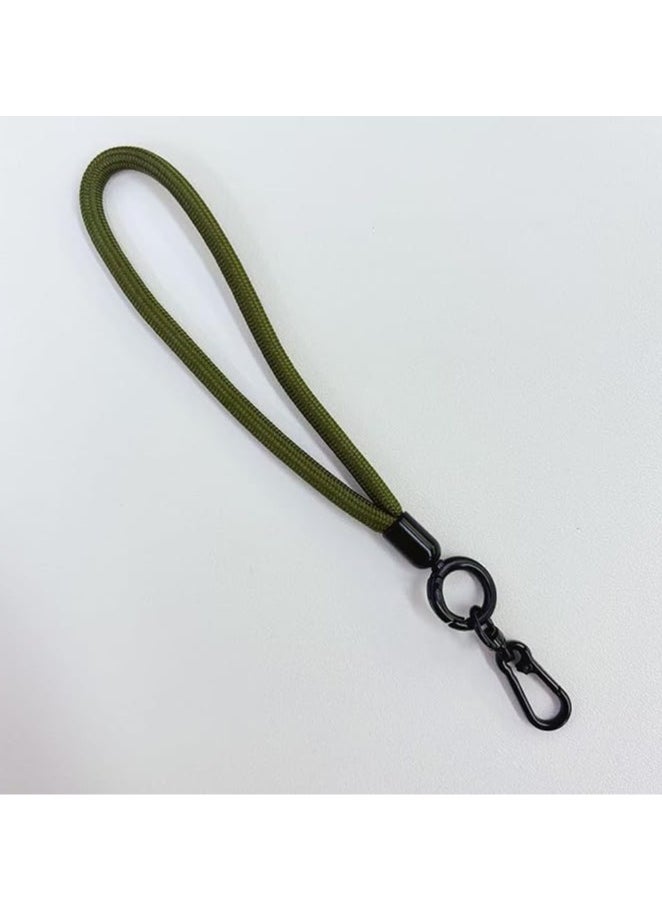 Generic Wrist Strap Cell Phone Lanyard anti theft, Soft Nylon Thick Rope, Phone Hand Strap With Phone Patch Compatible with Phone, Airpods, Purse, Keychain and More 20 Cm  - Image 1
