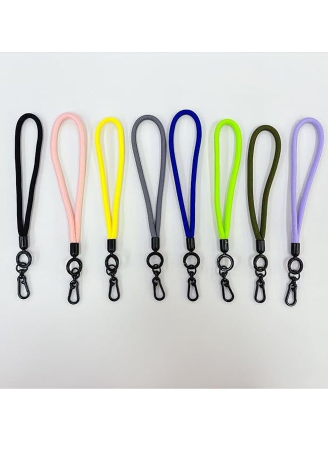 Generic Wrist Strap Cell Phone Lanyard anti theft, Soft Nylon Thick Rope, Phone Hand Strap With Phone Patch Compatible with Phone, Airpods, Purse, Keychain and More 20 Cm  - Image 2