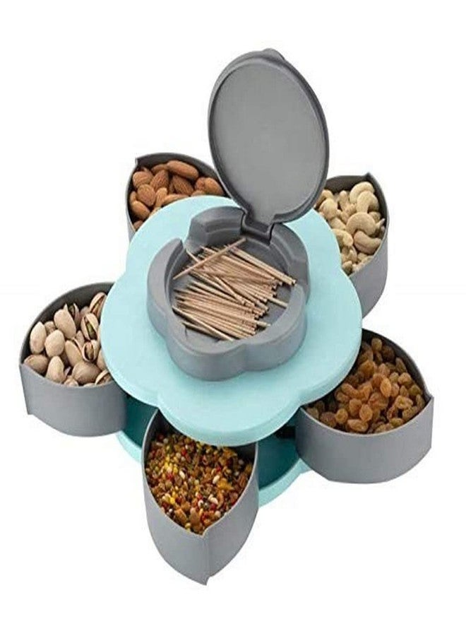 BKSMD Multi Purpose Jar Box, Dry Fruit, Aachar Pickle Container, Mukhwas Tray, Chutniey, Dining Spice Stand, Masala Tray - Image 3