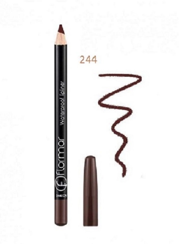 Lip Waterproof Lipliner Pencil 244 Chocolate Fondue - Image 2