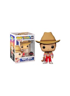 NIBEMINENT PoP! Back To The Future Marty Mcfly Cowboy Bobblehead Toy 816 3.75inch  - Image 2