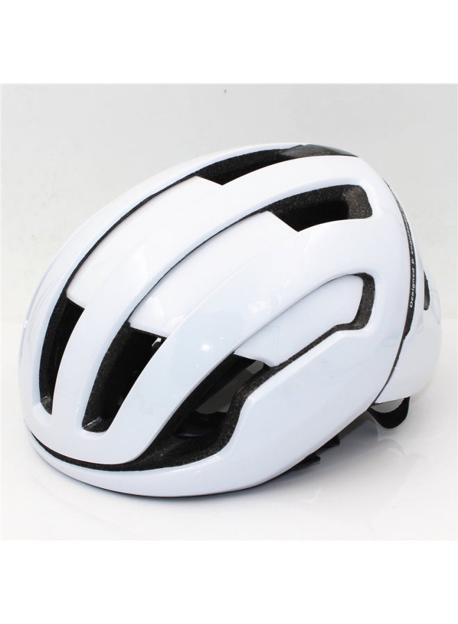White Omne Air Sports Cycling Helmet Protective Helmet Safety Helmet