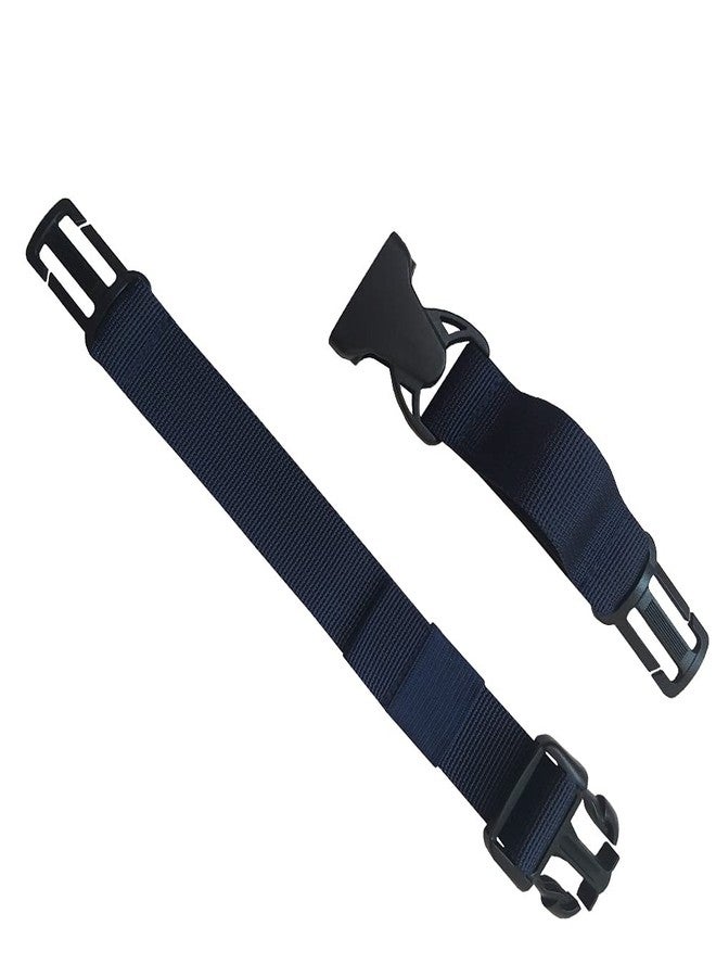 Amlrt HDHYK Backpack Chest Strap- Nylon -Suitable for Webbing on The Backpack up to1in. Dark Blue - Image 1