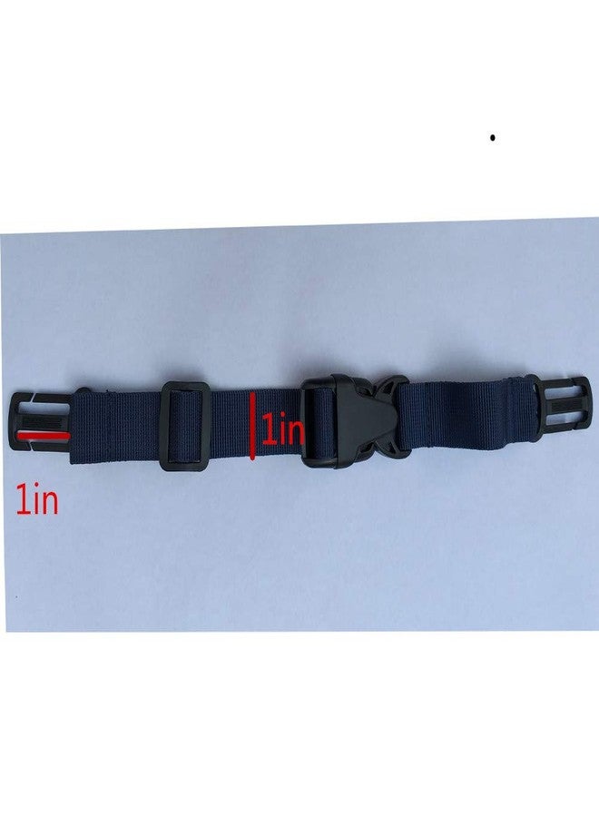 Amlrt HDHYK Backpack Chest Strap- Nylon -Suitable for Webbing on The Backpack up to1in. Dark Blue - Image 3