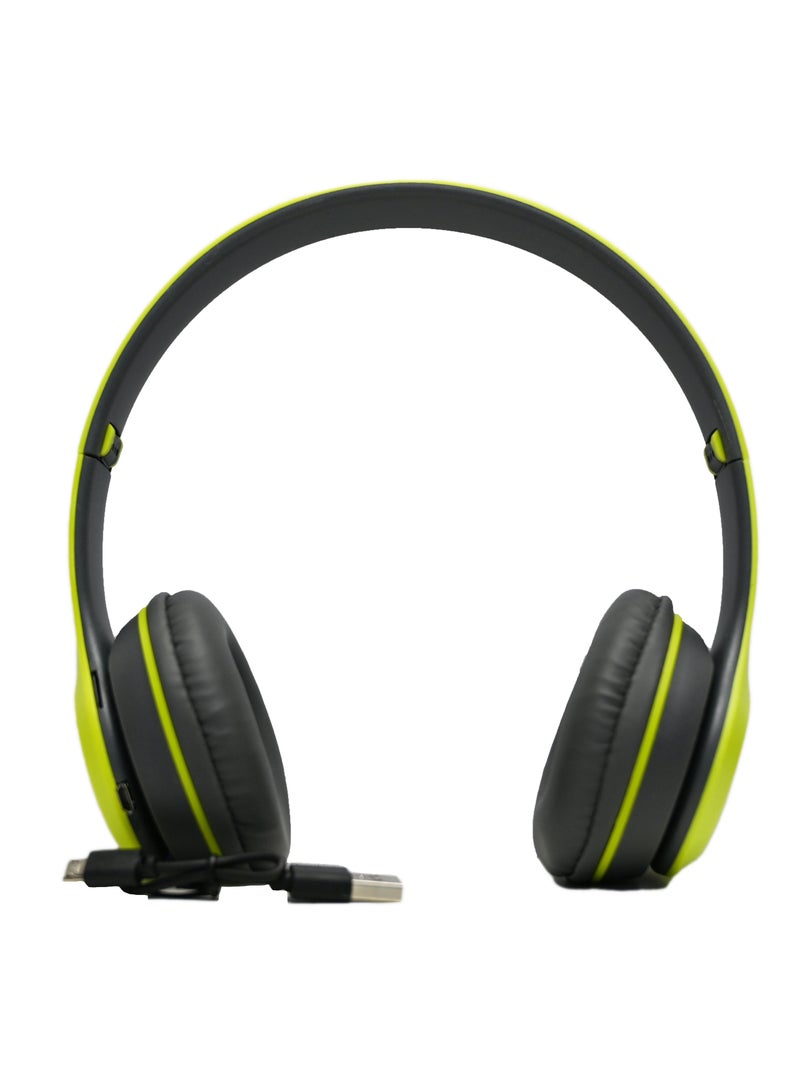 P47 Wireless Headphones Head-mounted Foldable Headphones Lightweight Compact 5.0+EDR Wireless Bluetooth Foldable Headphones Portable On Ear Wireless Bluetooth Feature Mic For Calling