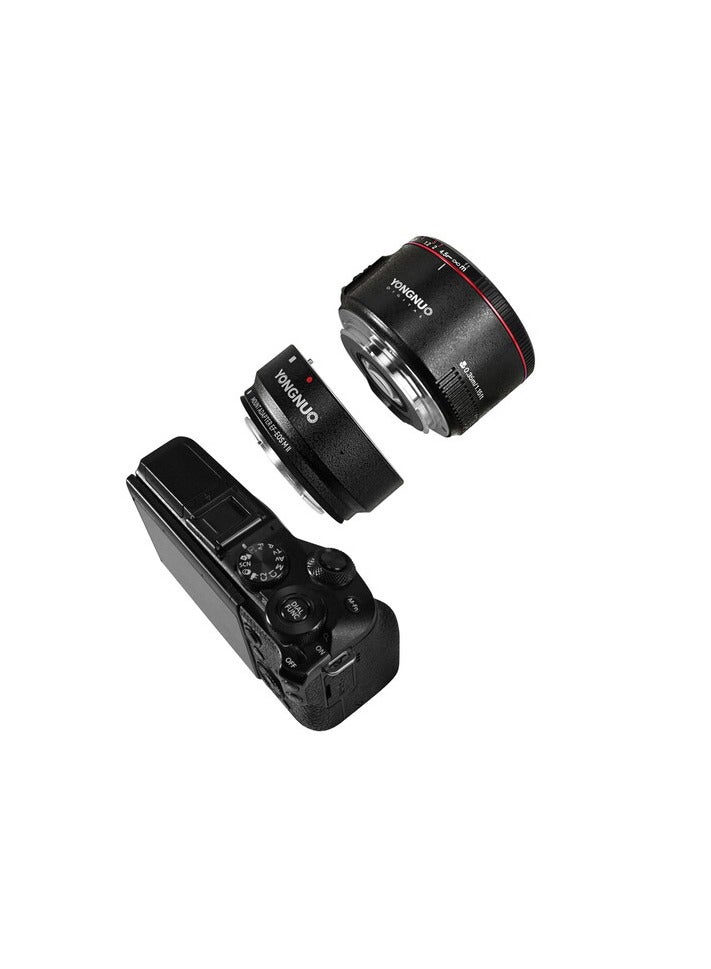 YONGNUO YONGNUO EF–EOSM II Adapter Kit – Canon EF/EF‑S Lens to EOS‑M Mount with Autofocus, Image Stabilization, Waterproof Sealing & Tripod Base  - Image 4