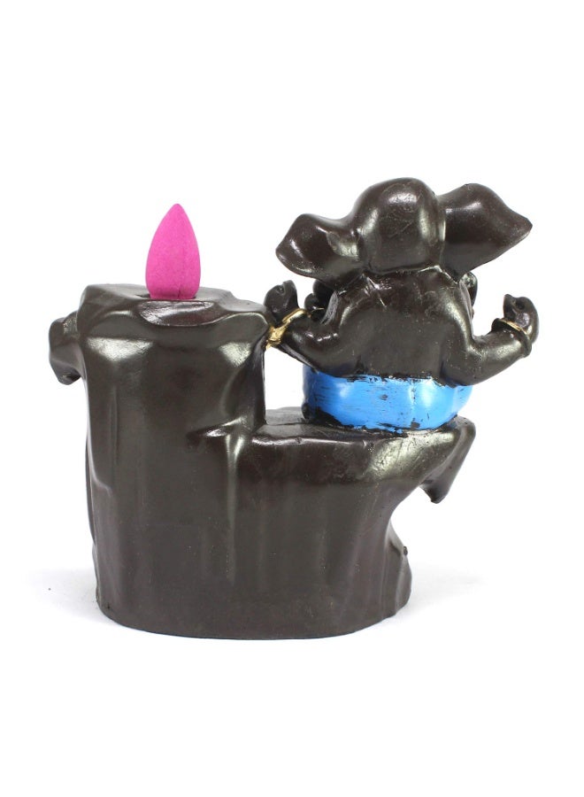 eCraftIndia Ganesha Scented Backflow Cone Incenses (Blue) - Image 3