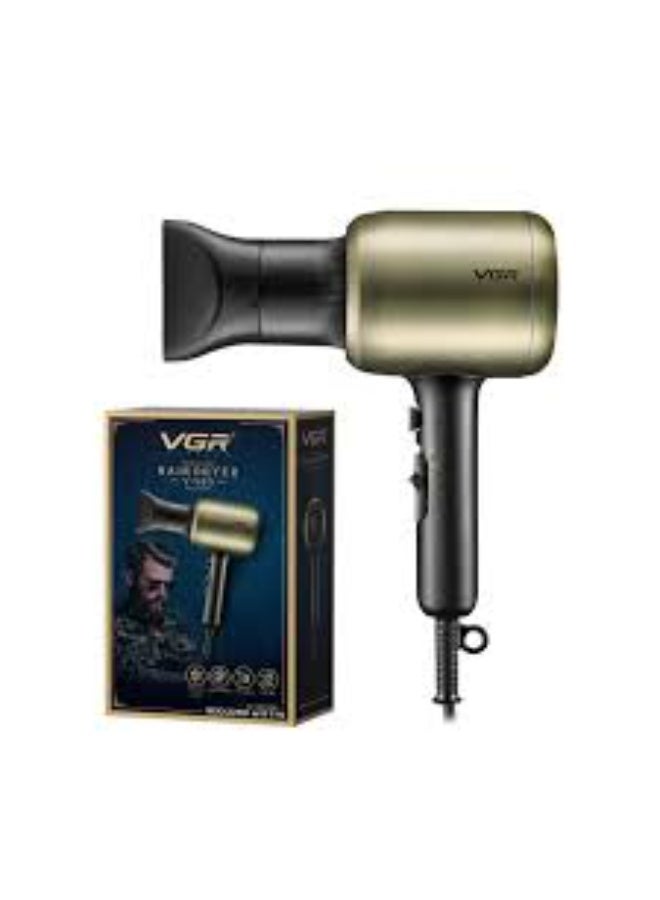 VGR-453 Professional Hair Dryer 1800-2200W with Ionic Technology & Cool Shot