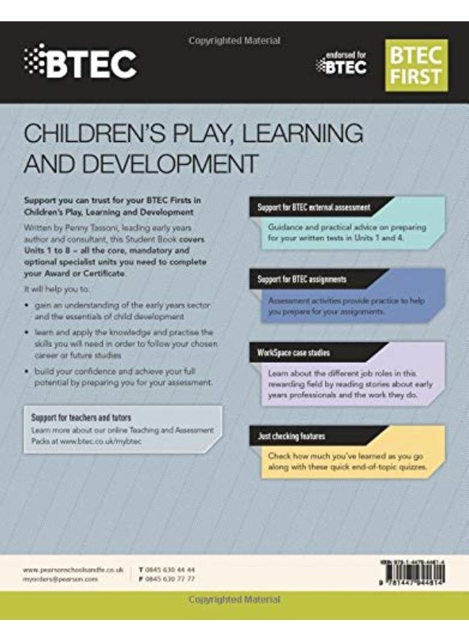 BTEC Level 2 Firsts in Children's Play, Learning a  - Image 3