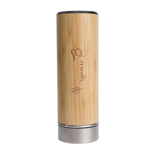 Organic B Premium Bamboo Bottle | Bamboo Bottles 500 ml | Bamboo Bottle for Water | Durable Insulated Water Bottles | Insulated Flask | Perfect for Gifting - Image 3