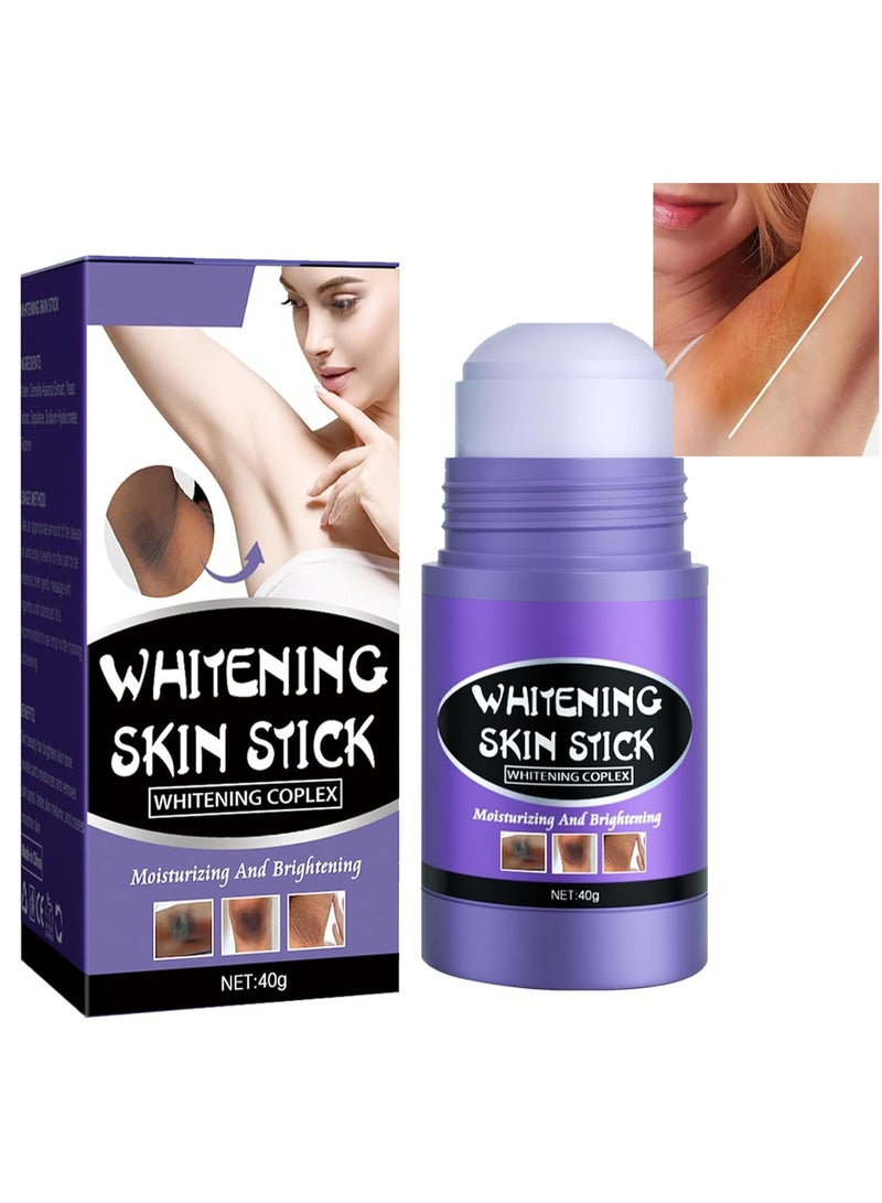 Eelhoe Body Whitening Balm Underarm Knee Neck Moisturizing Light Melanin Brightening Body Care Cream Remove Melanin Improve Dull Brighten Skin Care(40g) - Image 1