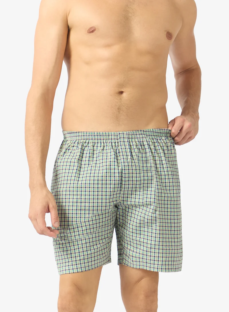 Seventy Five Basics  Woven Boxer of 2 Pack for Men | Best Price UAE