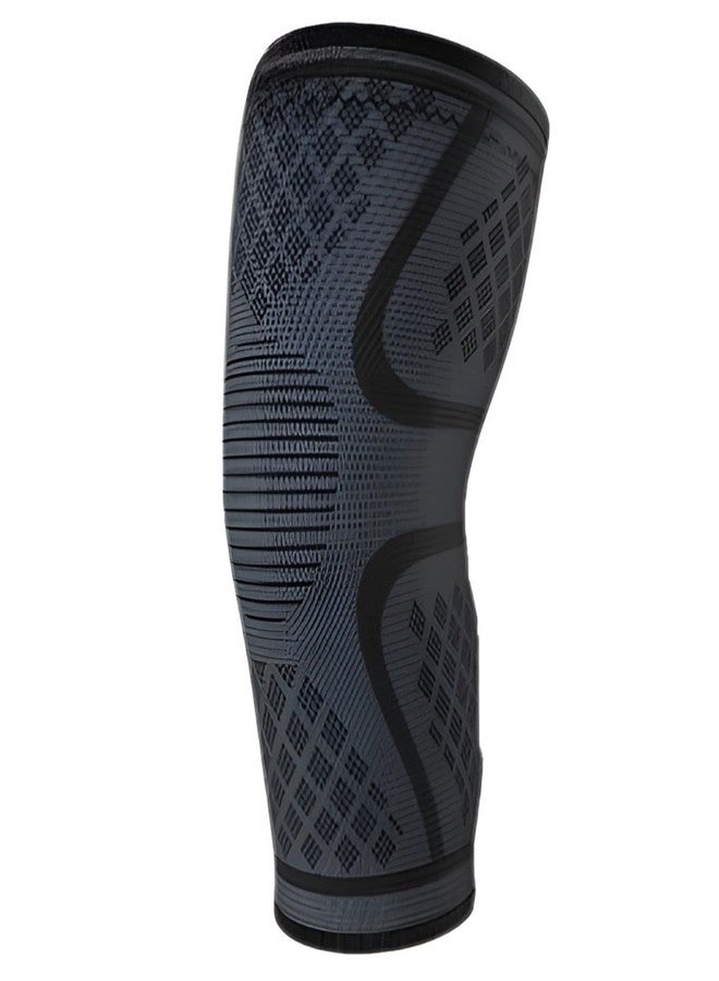 Stylera 3D Knee Cap Compression Support Sleeve for Squats Pain Relief, Exercise, Gym, Running, Cycling, Knee Cap Guard Brace Knee Support for Men and Women (Pack of 1 Piece, LARGE, BLACK) - Image 1