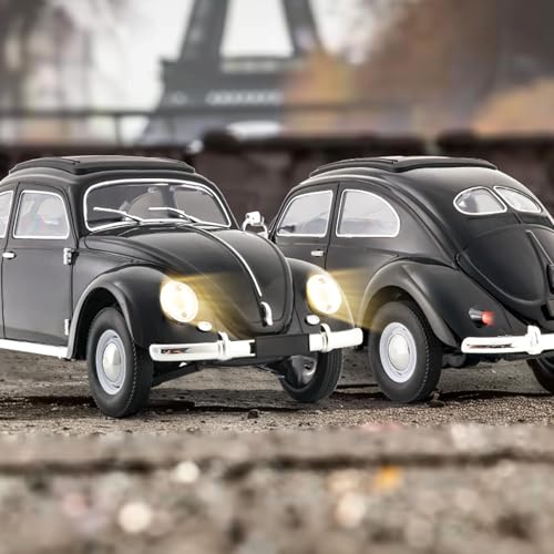 Dodoore Remote Control Car 116 Scale Classic Beetle Model Toys Car for Adults 24GHz 4CH RC Car Rear Wheel Drive with LED Ligjhts and Rechargeable Battery - Image 5