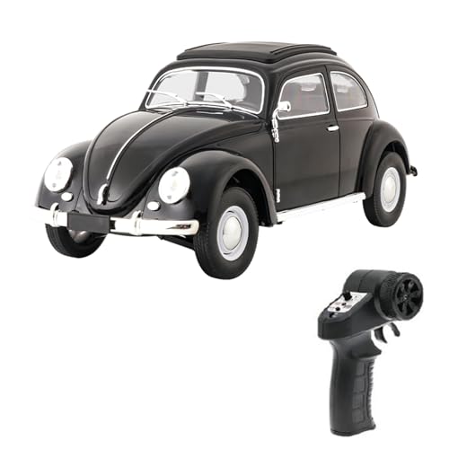 Dodoore Remote Control Car 116 Scale Classic Beetle Model Toys Car for Adults 24GHz 4CH RC Car Rear Wheel Drive with LED Ligjhts and Rechargeable Battery - Image 1