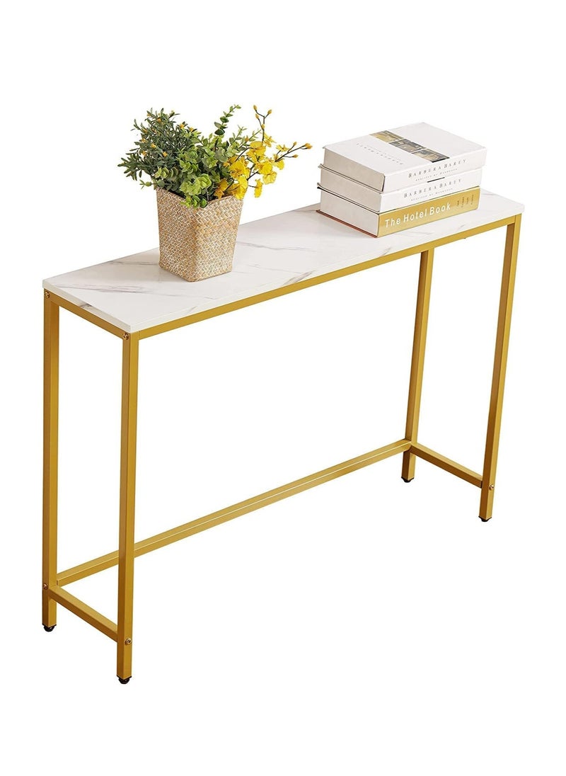 Golden Console Table, Tempered Glass Sofa Table, Modern Entryway Table, Metal Frame, for Living Room, Hallway - pzsku/Z2972DCEF64D5B80278F7Z/45/_/1723286087/f6e27653-8860-4649-9e3b-594b11d3151c