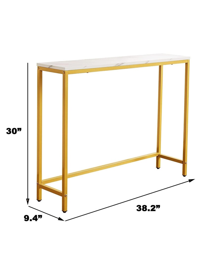 Golden Console Table, Tempered Glass Sofa Table, Modern Entryway Table, Metal Frame, for Living Room, Hallway - pzsku/Z2972DCEF64D5B80278F7Z/45/_/1723286225/bf280ade-643d-4e2a-9b3b-1db7e2b0b6b6