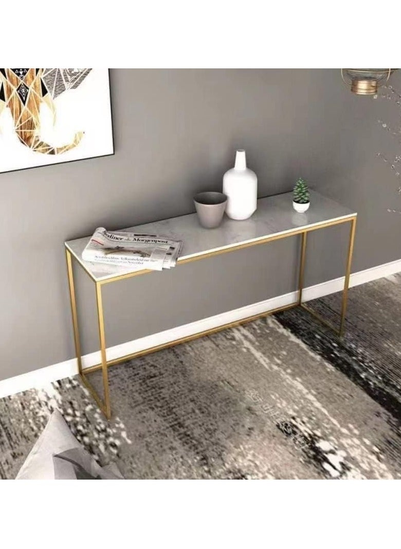 Golden Console Table, Tempered Glass Sofa Table, Modern Entryway Table, Metal Frame, for Living Room, Hallway - pzsku/Z2972DCEF64D5B80278F7Z/45/_/1723286226/e6cc560c-d080-4e81-b2dd-2ce21fa1afc2