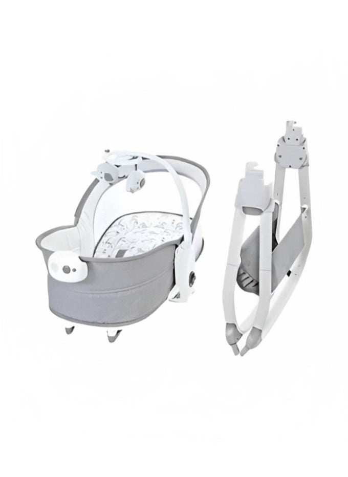 Toys4you - Baby Rocker Deluxe 6 In 1 Rocking Bassinet Multifunctional Bassinet For Newborn Boy Girl For The Age 0 To 12 Month - Image 1