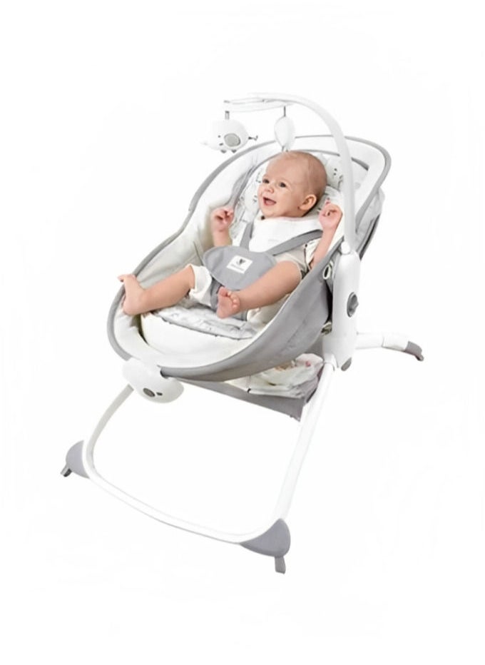 Toys4you - Baby Rocker Deluxe 6 In 1 Rocking Bassinet Multifunctional Bassinet For Newborn Boy Girl For The Age 0 To 12 Month - Image 1
