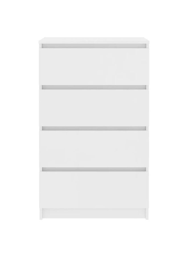 vidaxl vidaXL Sideboard White 60x35x98.5 cm Engineered Wood  - Image 2
