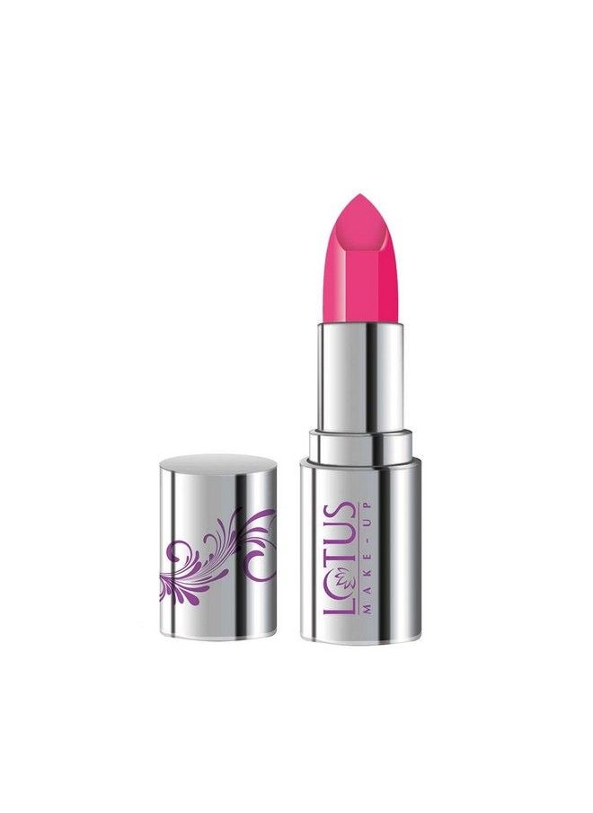 Lotus Makeup Ecostay Butter Matte Lip Color Passionate Pink Pink 4 G  - Image 2