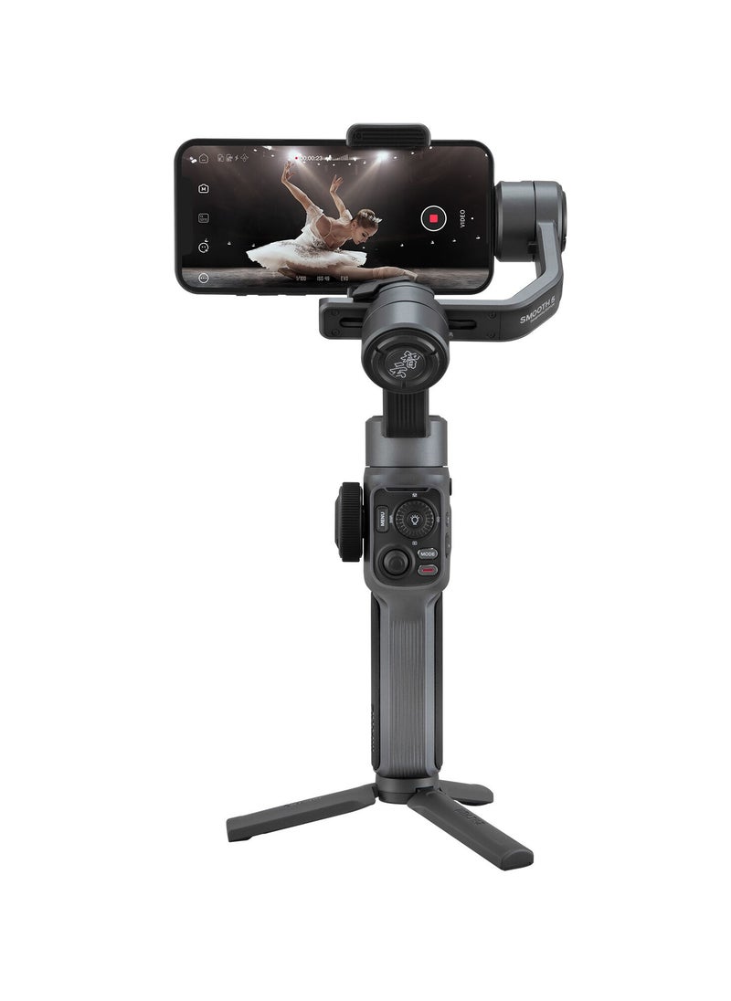 Zhiyun - Zhiyun Smooth-5 Combo Smartphone Gimbal - Image 1