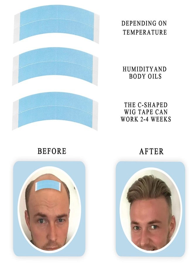 Goiple 40pcs Wig Tape Pro Waterproof Lace Wigs Adhesive, Strips for Lace Front Wig Toupee, Hairpiece Wig Tape for Hair Extension - Image 2