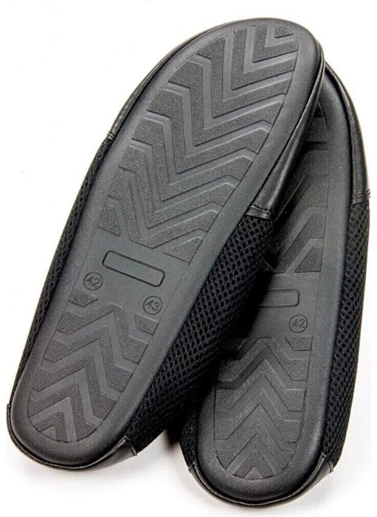 Sin@rasta - Luxury Practical Six Silicone Orthopedic Hajj Umrah Tawaf Booties Black 44-45 No - Image 1