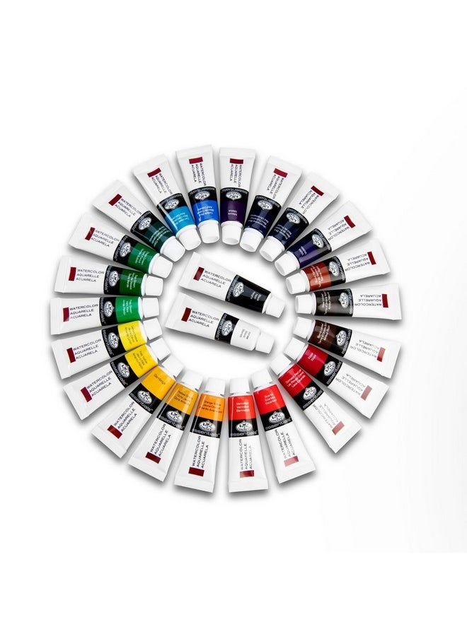 Royal & Langnickel - Wat24 Watercolor Artist Tube Paint, 12Ml, Pack Of 24 Colors - Image 1