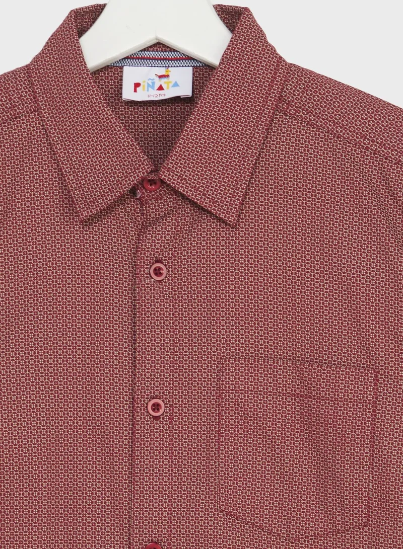 Pinata Boys All Over Printed Shirt