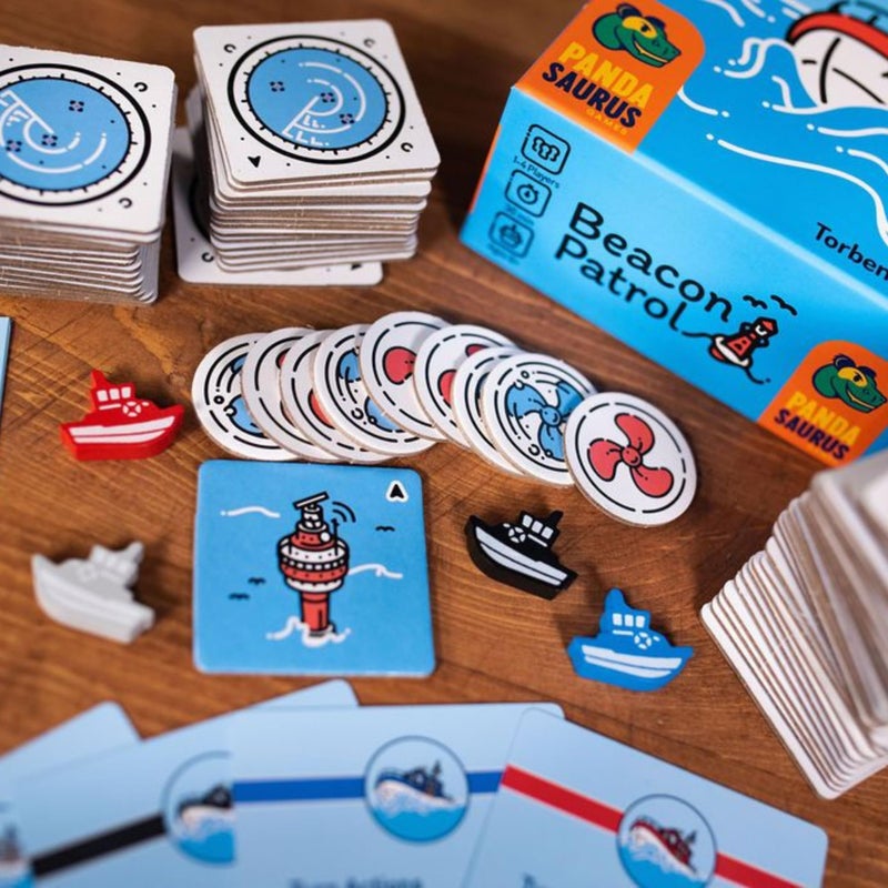 Pandasaurus Games Beacon Patrol Board Game - Cooperative Coast Guard Adventure! Tile Placement Strategy Game  Fun Family Game For Kids And Adults  Ages 8+  1-4 Players  30 Minute Playtime  Made By Pandasaurus Games - Image 4
