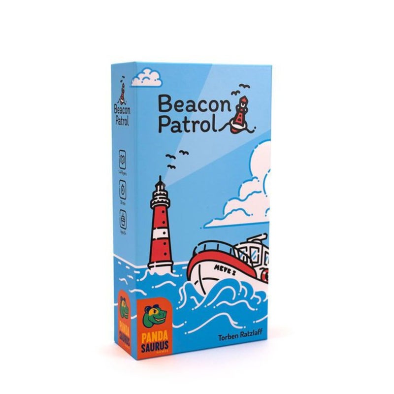 Pandasaurus Games Beacon Patrol Board Game - Cooperative Coast Guard Adventure! Tile Placement Strategy Game  Fun Family Game For Kids And Adults  Ages 8+  1-4 Players  30 Minute Playtime  Made By Pandasaurus Games - Image 1