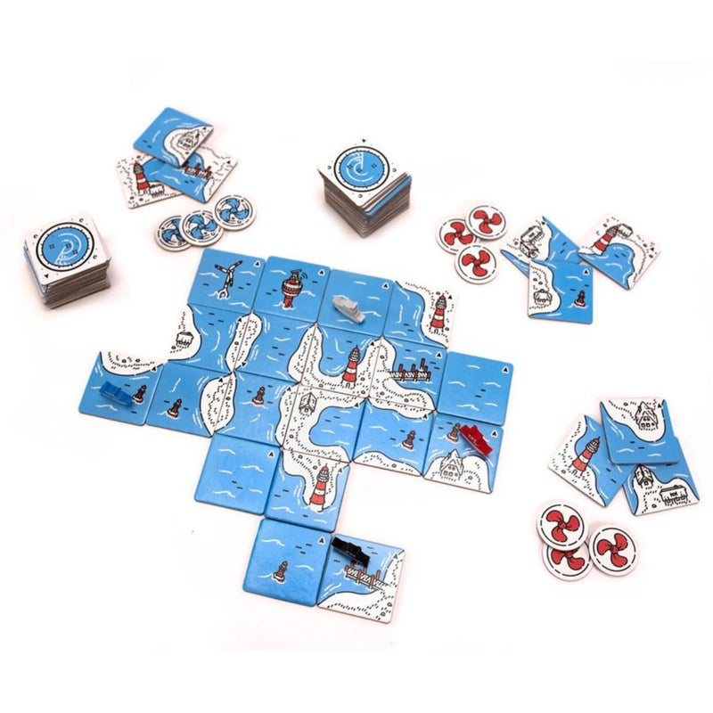 Pandasaurus Games Beacon Patrol Board Game - Cooperative Coast Guard Adventure! Tile Placement Strategy Game  Fun Family Game For Kids And Adults  Ages 8+  1-4 Players  30 Minute Playtime  Made By Pandasaurus Games - Image 2